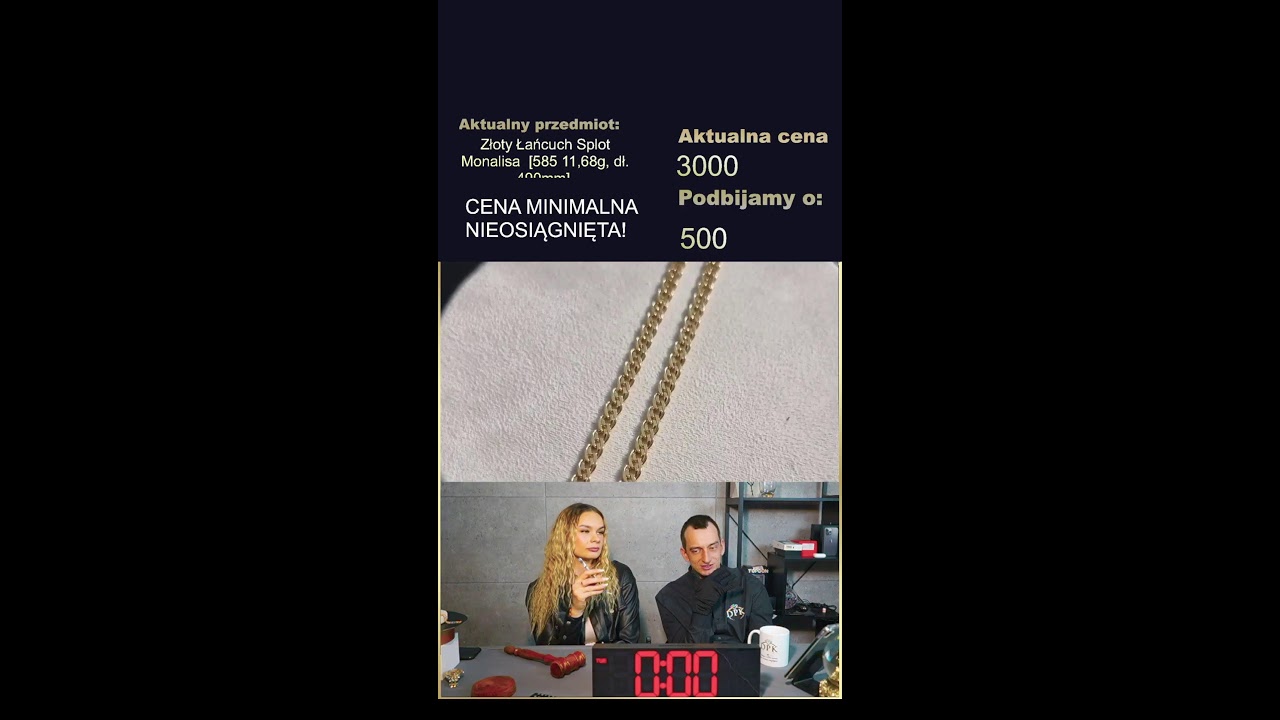 Licytacja na żywo! Złoto, srebro, elektronika Apple, biżuteria Dom Aukcyjny DPK Aukcja 10.03.26 (1h)