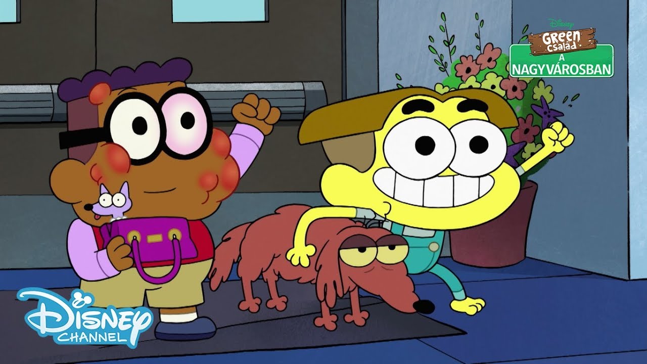 🐐 Tilly kecskéje | Green család a nagyvárosban | Disney csatorna