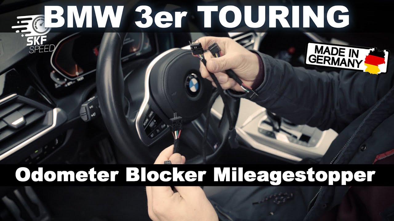 Mileage Blocker | Tacho Stopper | KM Filter | BMW 3er  -  FAST REMOVAL FUNCTION ‼