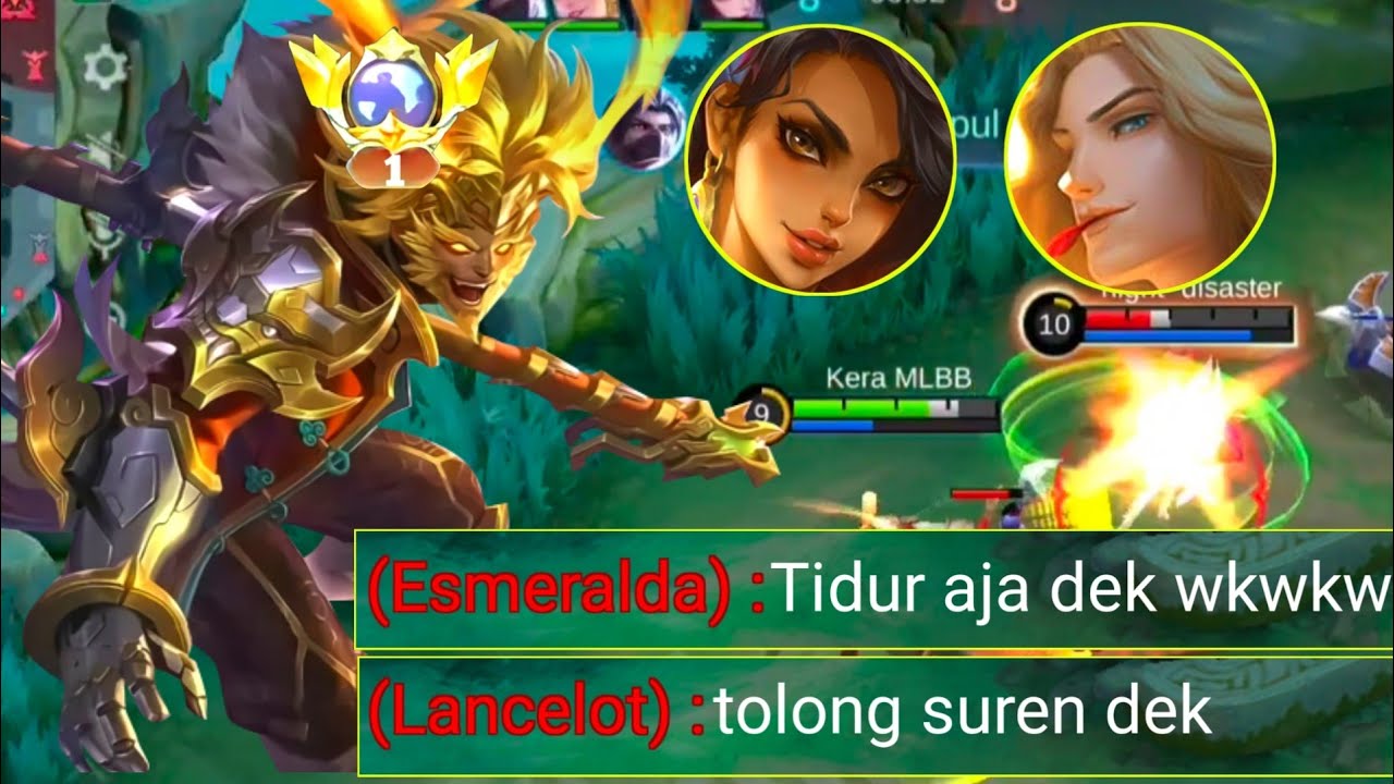 SUN MEMBANTAI MUSUH SOK KERAS (MOBILE LEGENDS) 