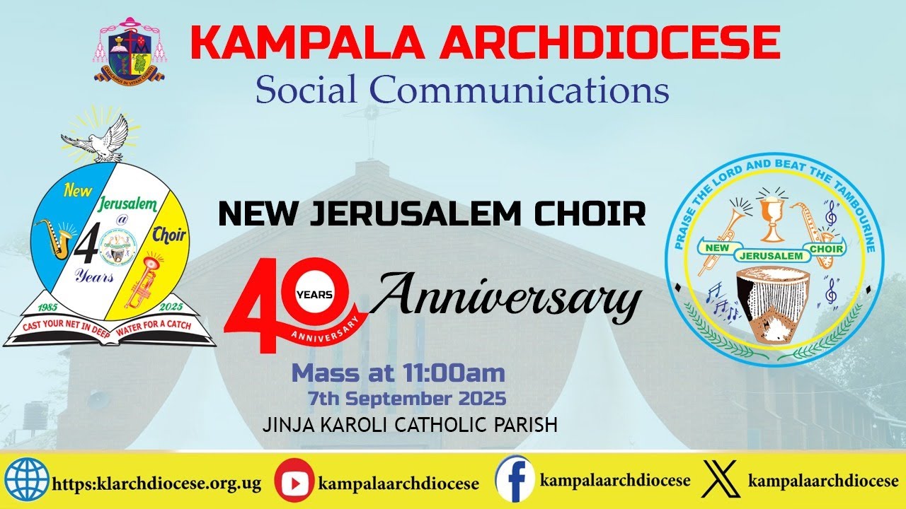 NEW JERUSALEM CHOIR JINJA KAROLI PARISH @ 40 YEARS OF SERVICE.