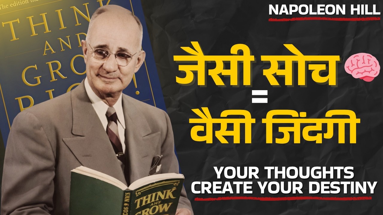 तुम्हारी सोच ही तुम्हें गरीब रखती है | Your Thoughts Create Your Destiny | Napoleon Hill