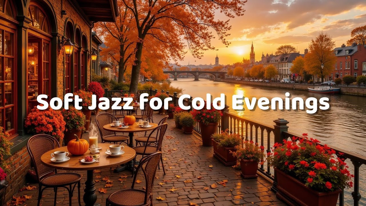 Peaceful December Café ❄️ Soft Jazz for Cold Evenings