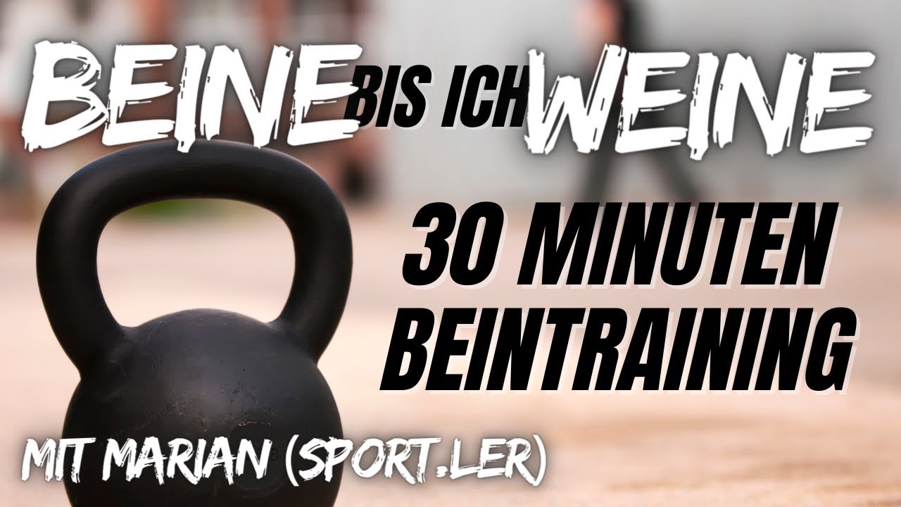 🔥 30 Minuten Krafttraining für die Beine! Mit @Sport.ler  🙌 Kettlebell 