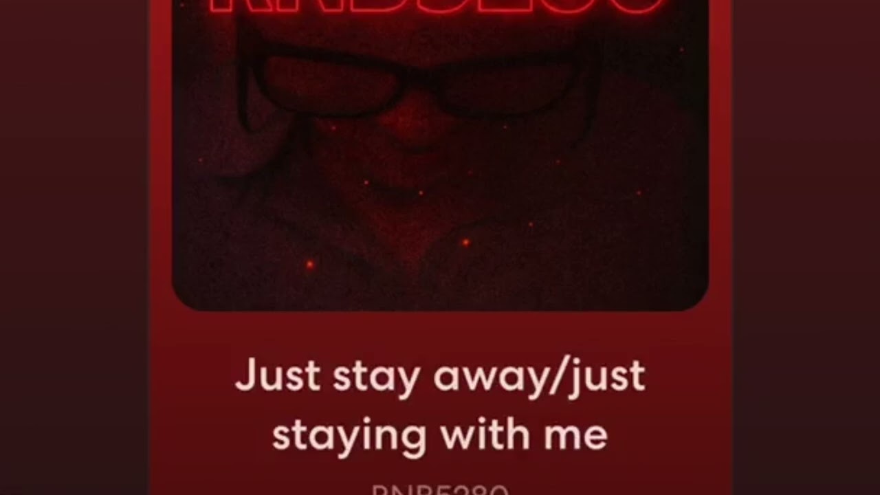 RNB5280 - Just stay away/just staying with me (official audio)