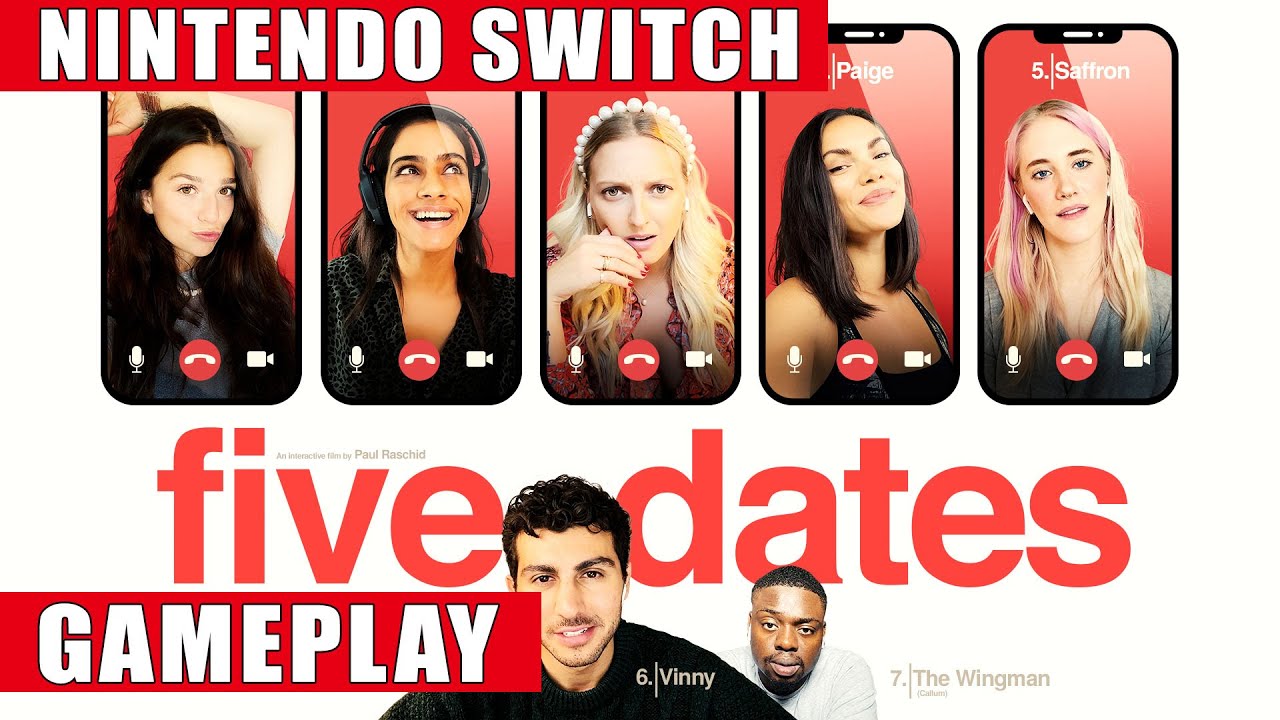 Five Dates Nintendo Switch Gameplay