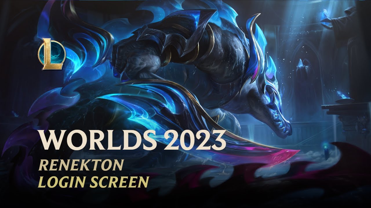 WORLDS 2023 Renekton | LOGIN SCREEN - League of Legends