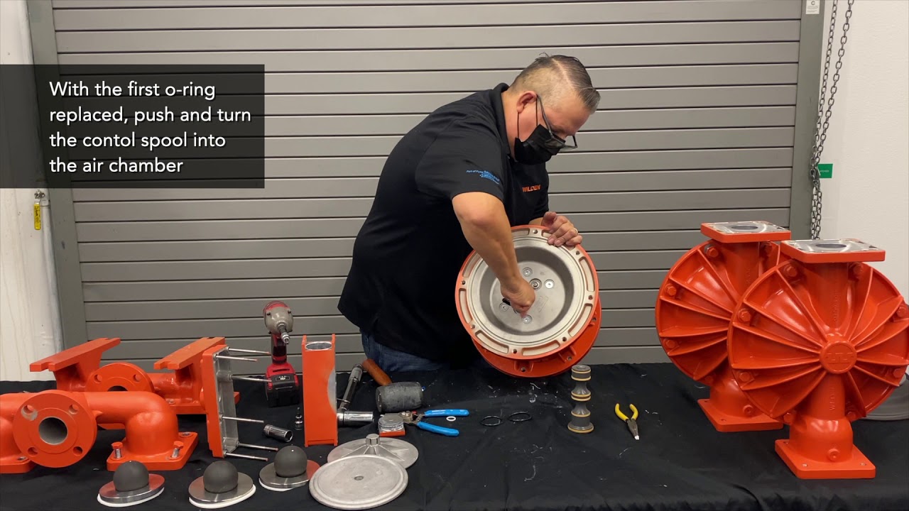 How to Install an Air Kit in a 2 in. Bolted Metal AODD Pump