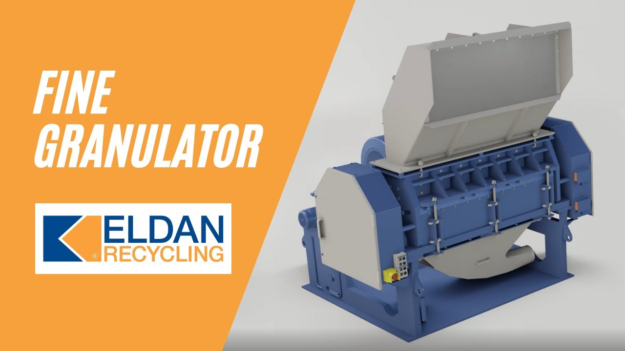 ELDAN Fine Granulator - efficient high-speed granulator for final size-reduction
