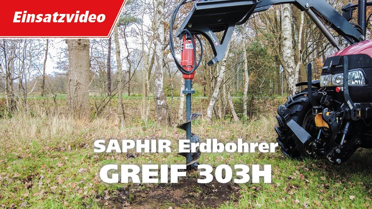 SAPHIR Erdbohrer GREIF 303H