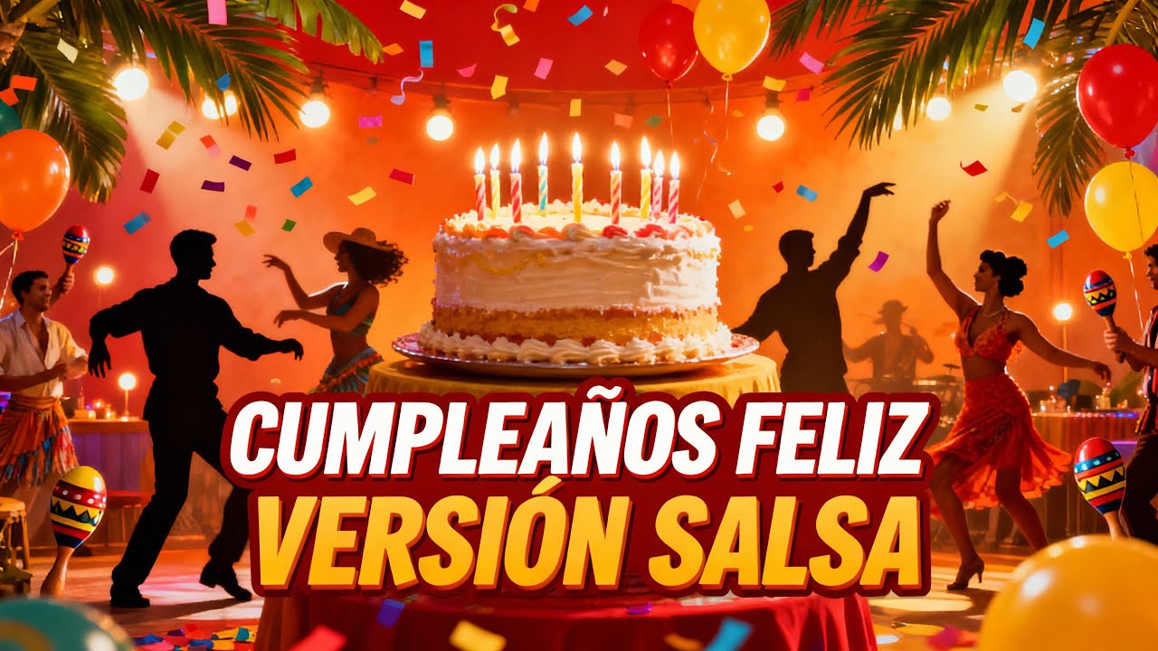 Cumpleaños Feliz en Salsa 🎂🔥 Versión Alegre y Tropical 2025