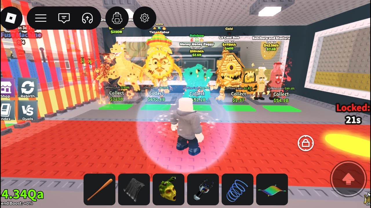 Dueling la casa for garamas and trading in Sab👀