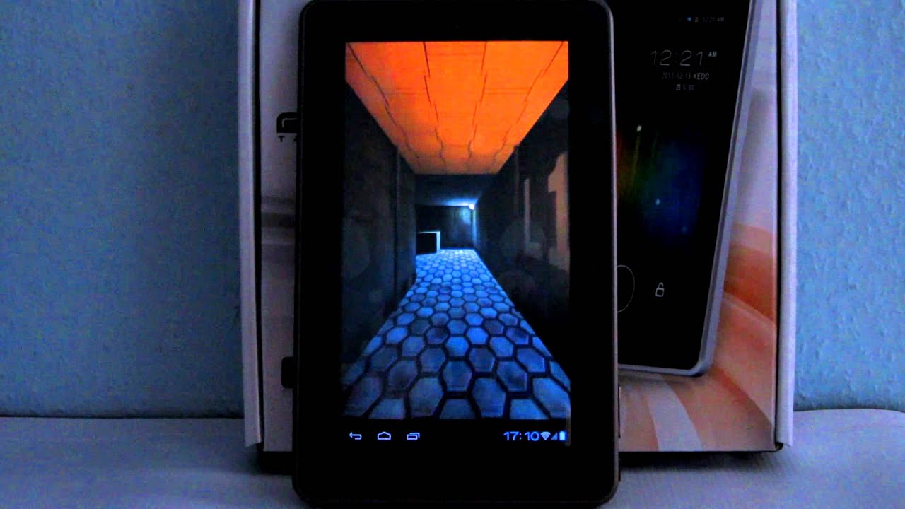 MyAudio MyPad S7 Quadrant benchmark vide&oacute; - mobilxTV