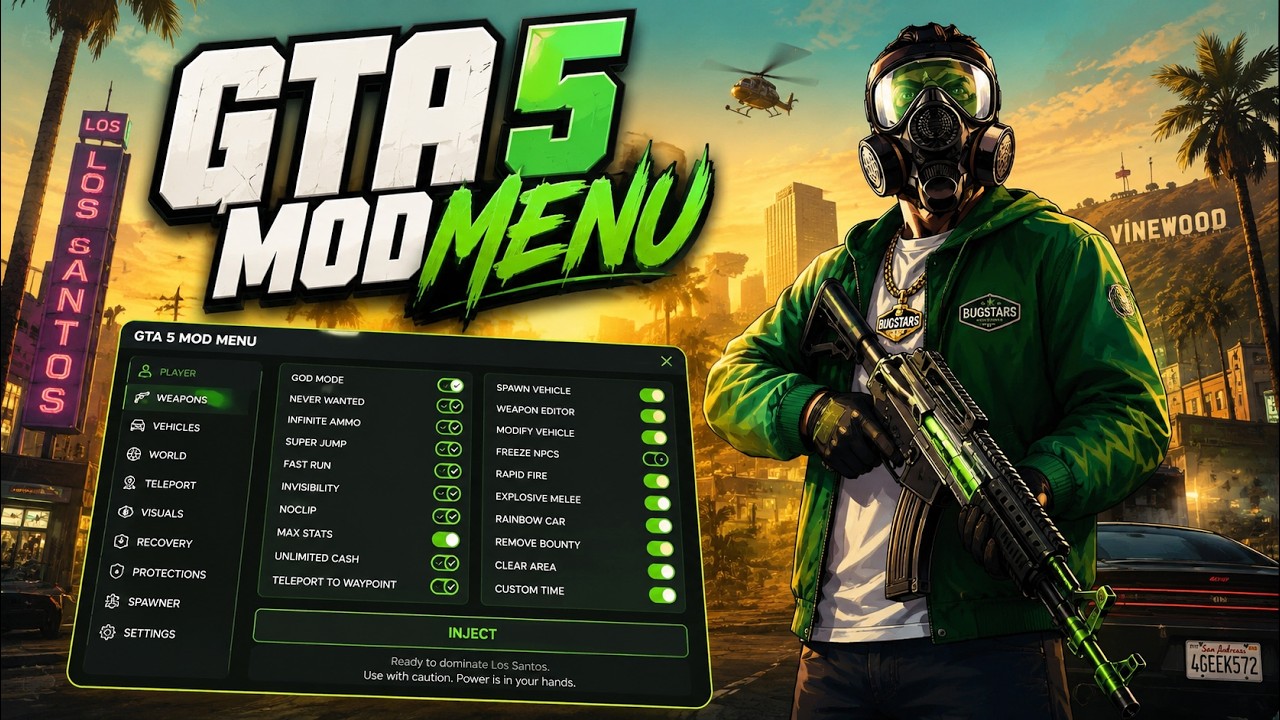 GTA 5 Mod Menu PC 2026 | Free Kiddions Cheat, Money Hack & Online Mods [WORKING]