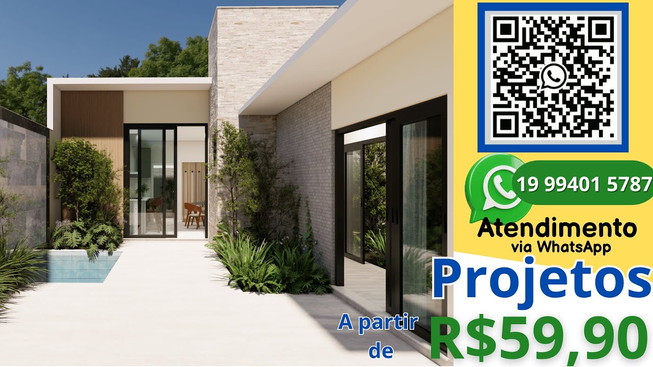 Projetos Arquitetônicos a PREÇO ACESSÍVEL – Qualidade e Economia!