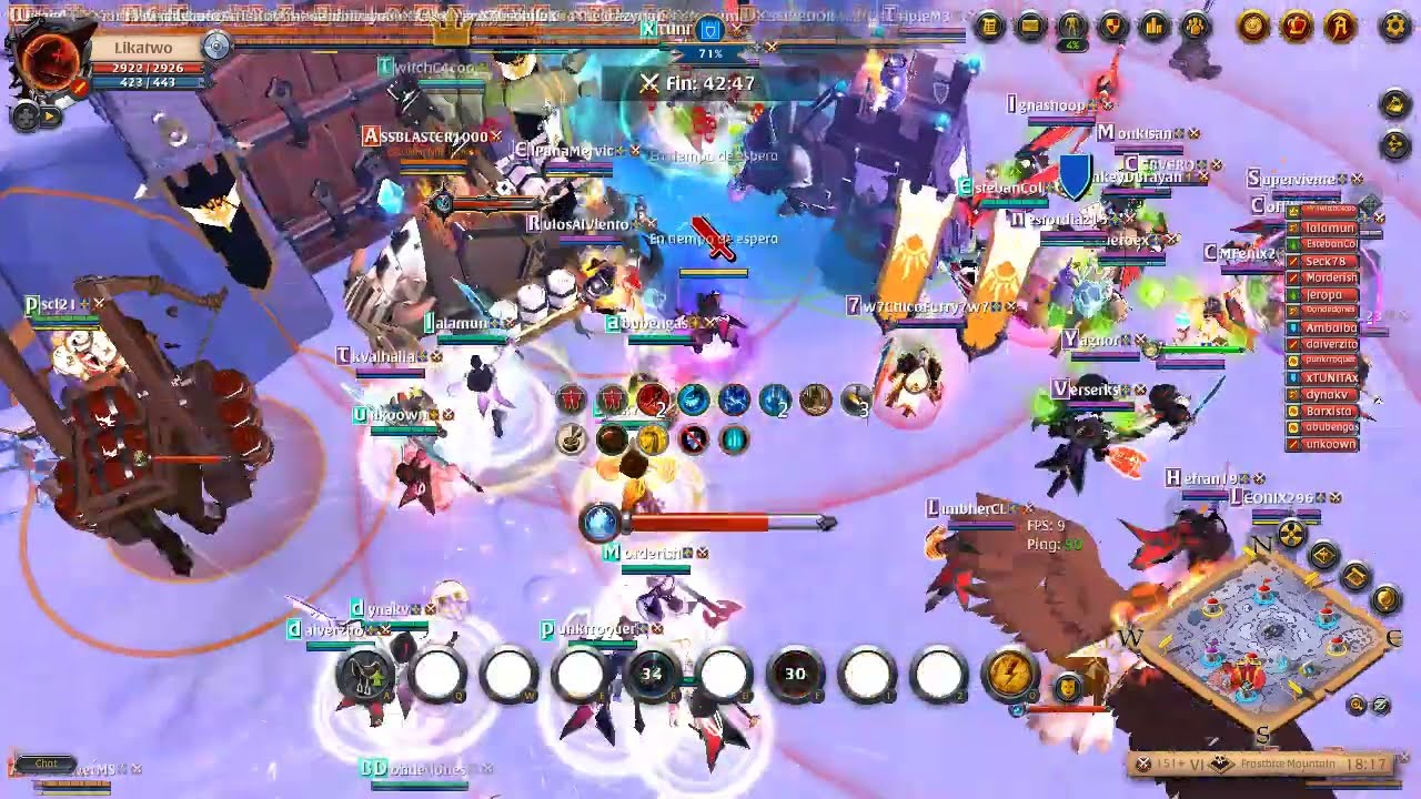 Pelea en montain vs scumm