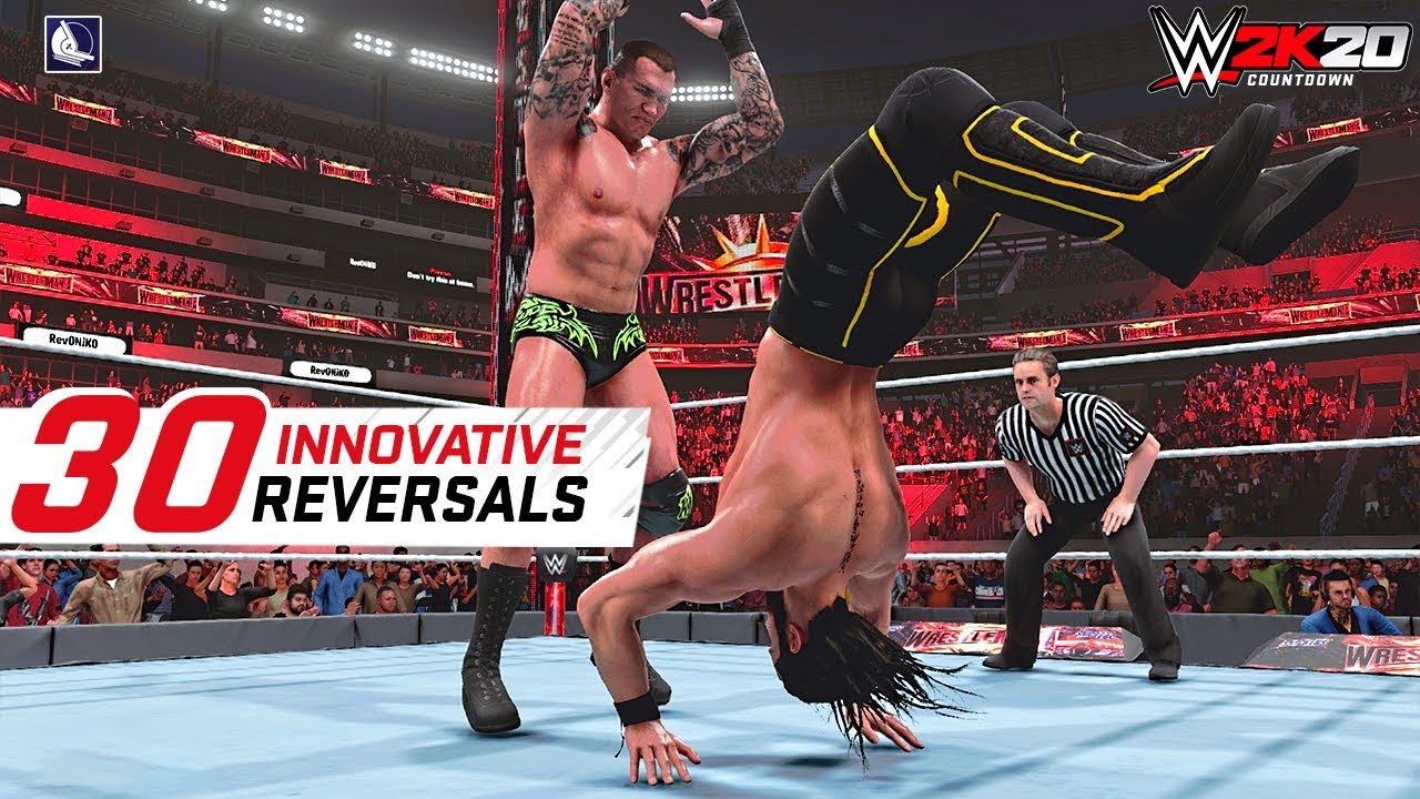 WWE 2K19 Top 30 Most Innovative Reversals in the game