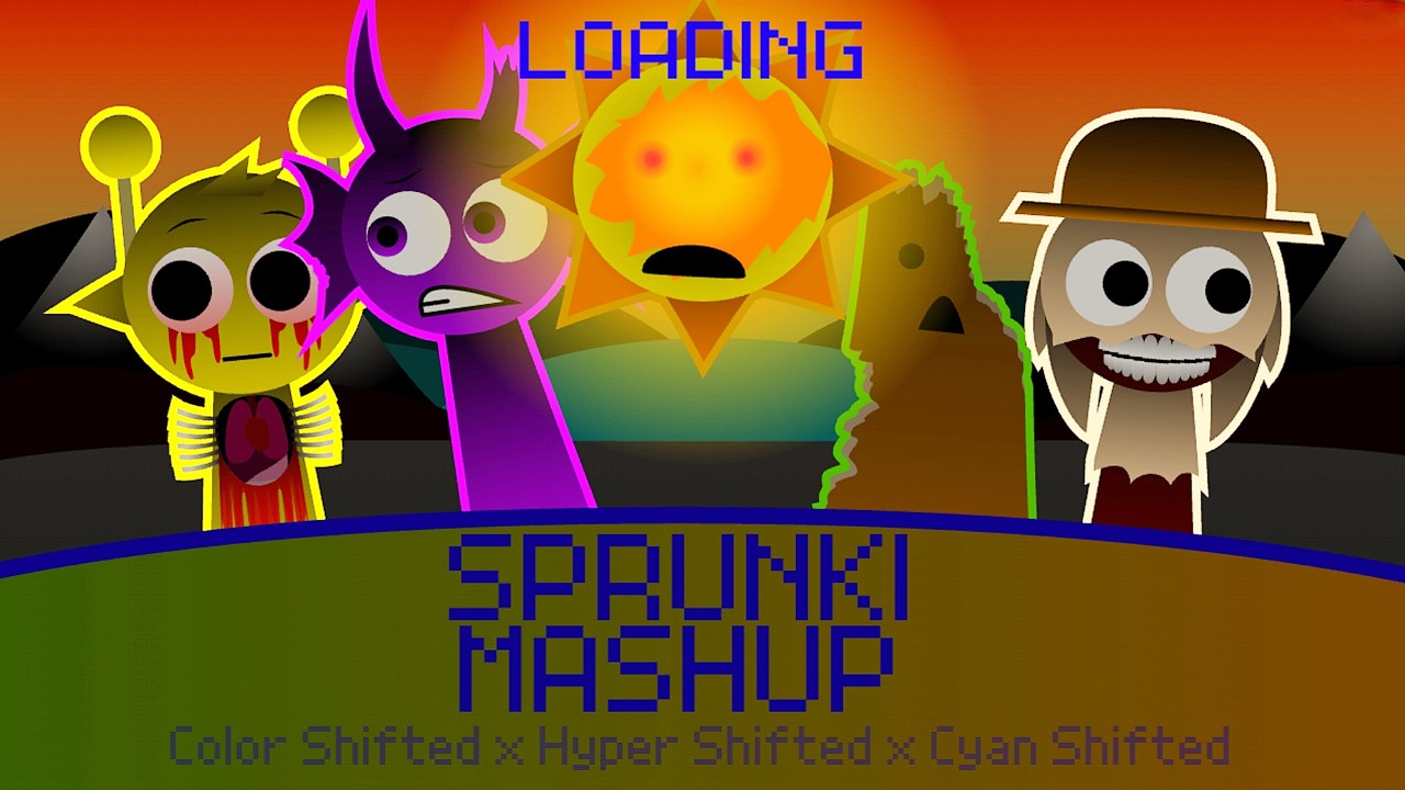 Markbox Sprunki Mashup (color shifted x hyper shifted x cyan shifted) #sprunki #incrediboxsprunki