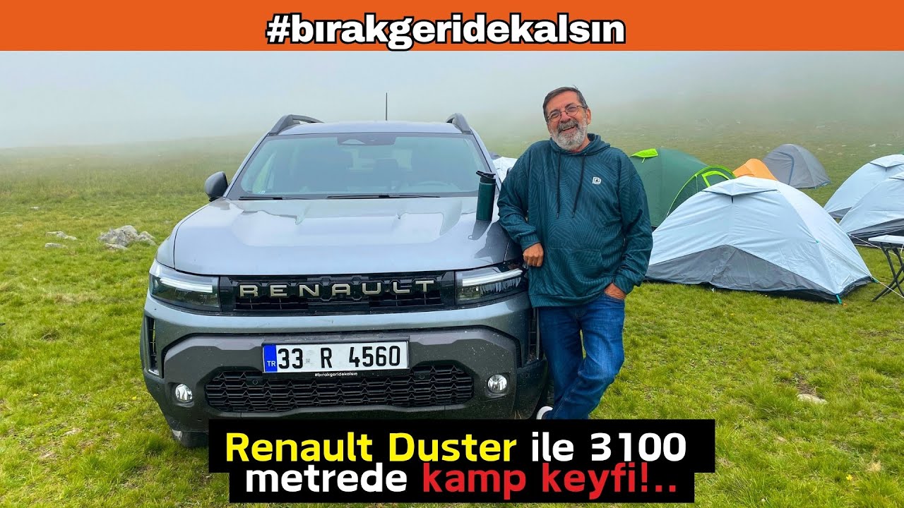 Renault Duster ile 3.100 metrede kamp keyfi! #renault