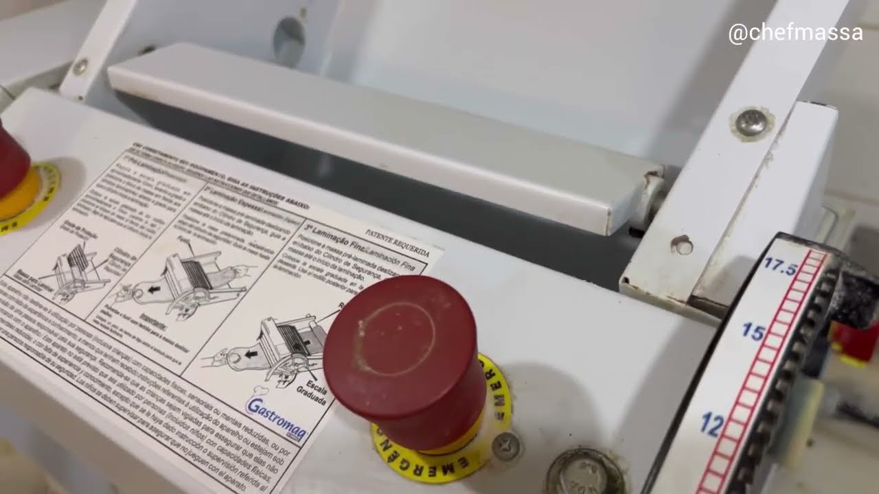 DICAS: CILINDRO DE MASSAS - TRAVA DE SEGURANÇA