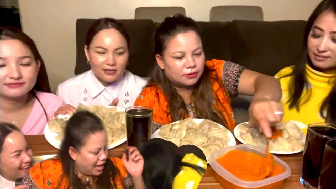 |आजा Prank On My Sister😂With Pork MOMO|@sherpachannel85