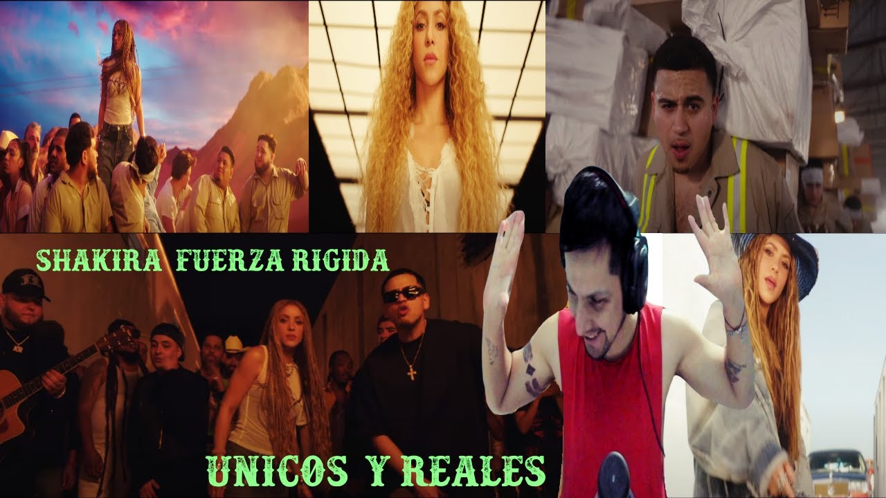 Reaccion Shakira, Fuerza Regida   El Jefe Official Video