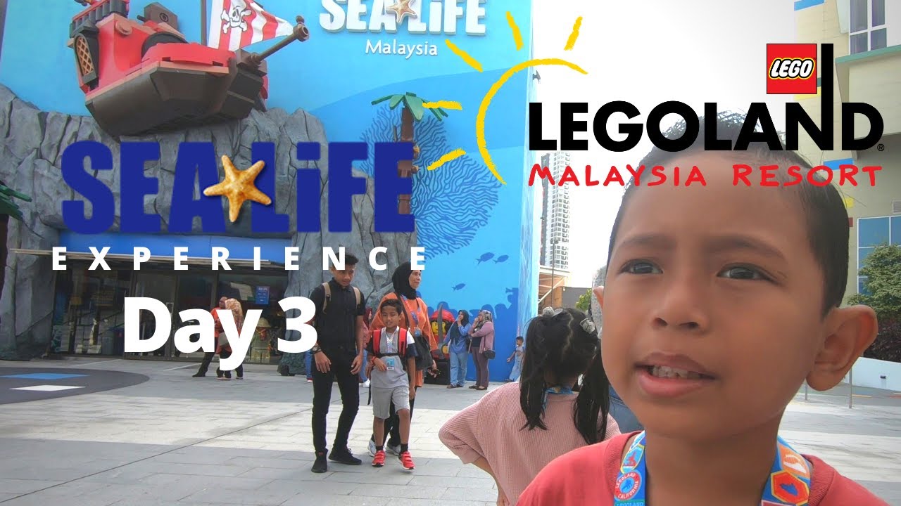 Legoland Malaysia SEALIFE Experience | Day 3 Last Day | GoPro Hero 7 Black
