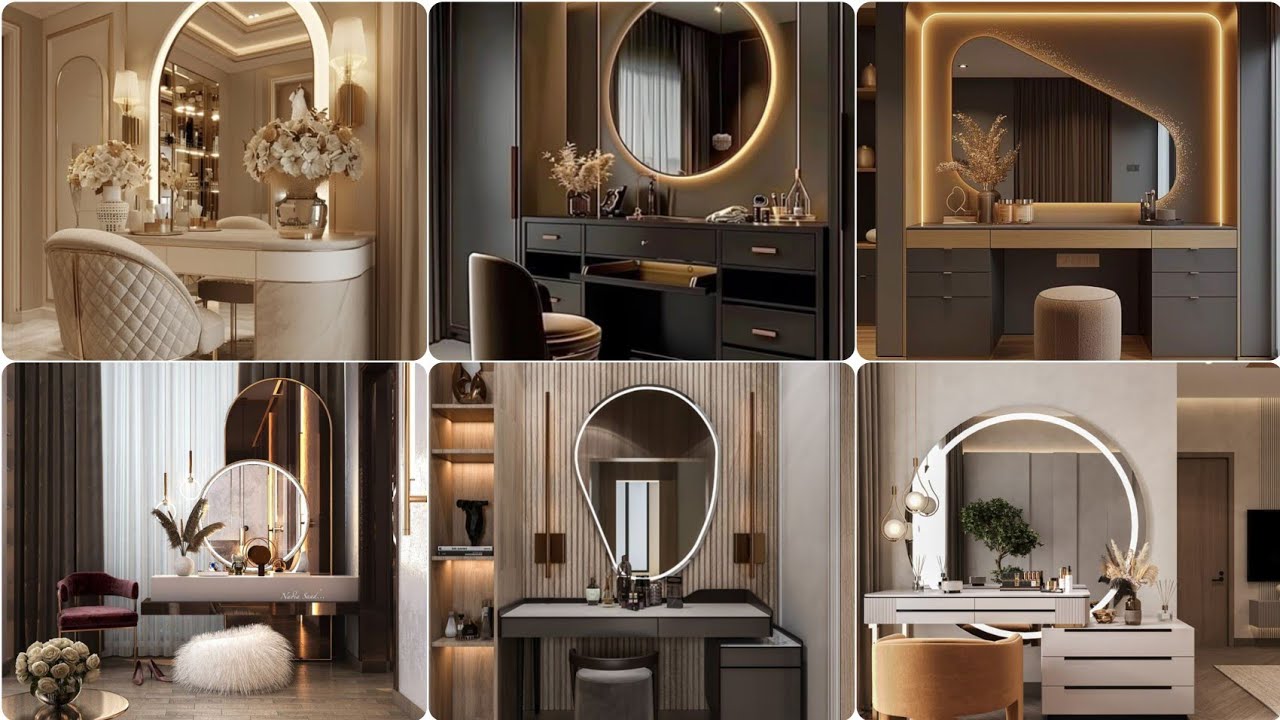 2025 Stylish Mirror Dressing Table for small bedrooms | Latest Dressing Table ideas | Home Interior