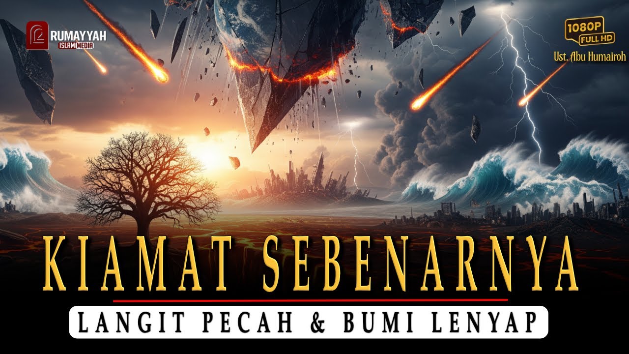Dua Peristiwa Terbesar Hari Kiamat: Saat Langit Terbelah dan Bumi Hancur Total
