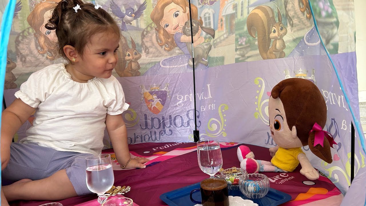 Öykü Kendine Kahve Yaptı - Niloyayla Çadırda İçti