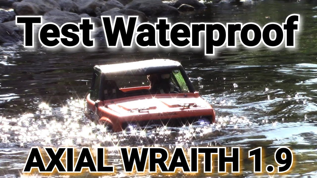 Test Waterproof Axial Wraith 1.9 by Totter RC