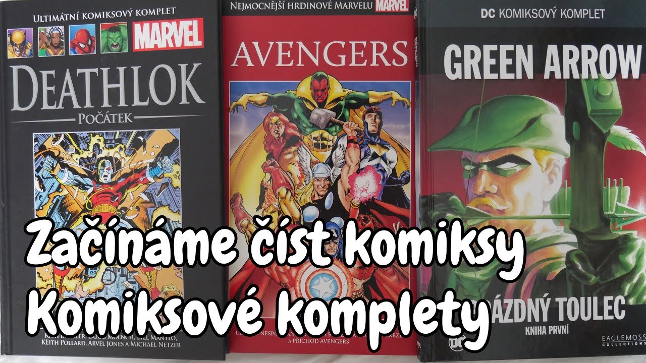 Začínáme číst komiksy - Komiksové komplety