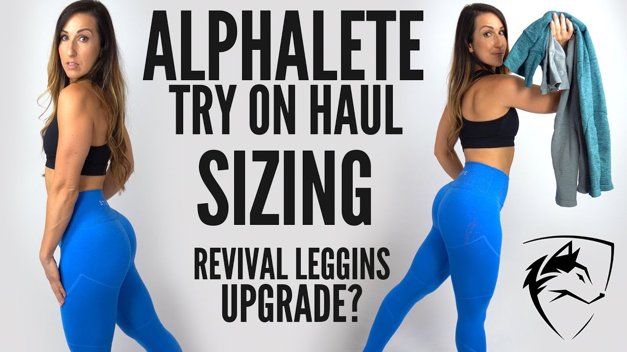 Alphalete Try On Haul - Sizing - Revival Upgrade?