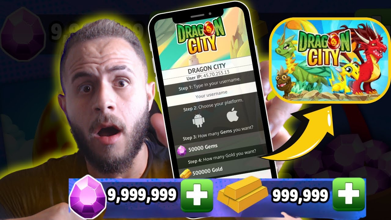 Como CONSEGUIR GEMAS e dinheiro INFINITOS no Dragon City 2025 (iOS e Android)