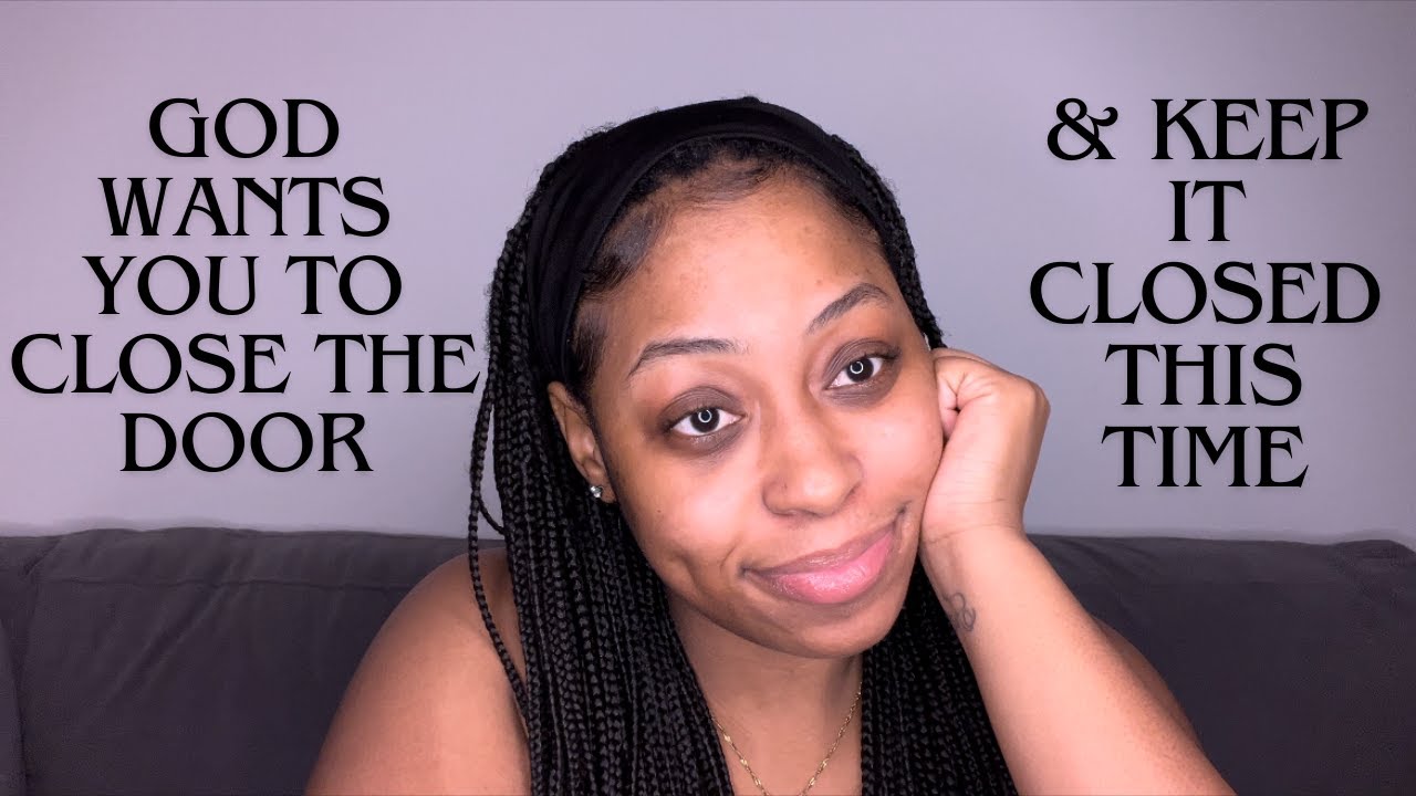 WARNING ⚠️ God wants you to close the door asap and keep it closed !!