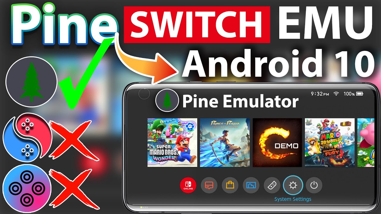 Эмулятор Pine: новый эмулятор Switch для Android — полное руководство по настройке и загрузке
