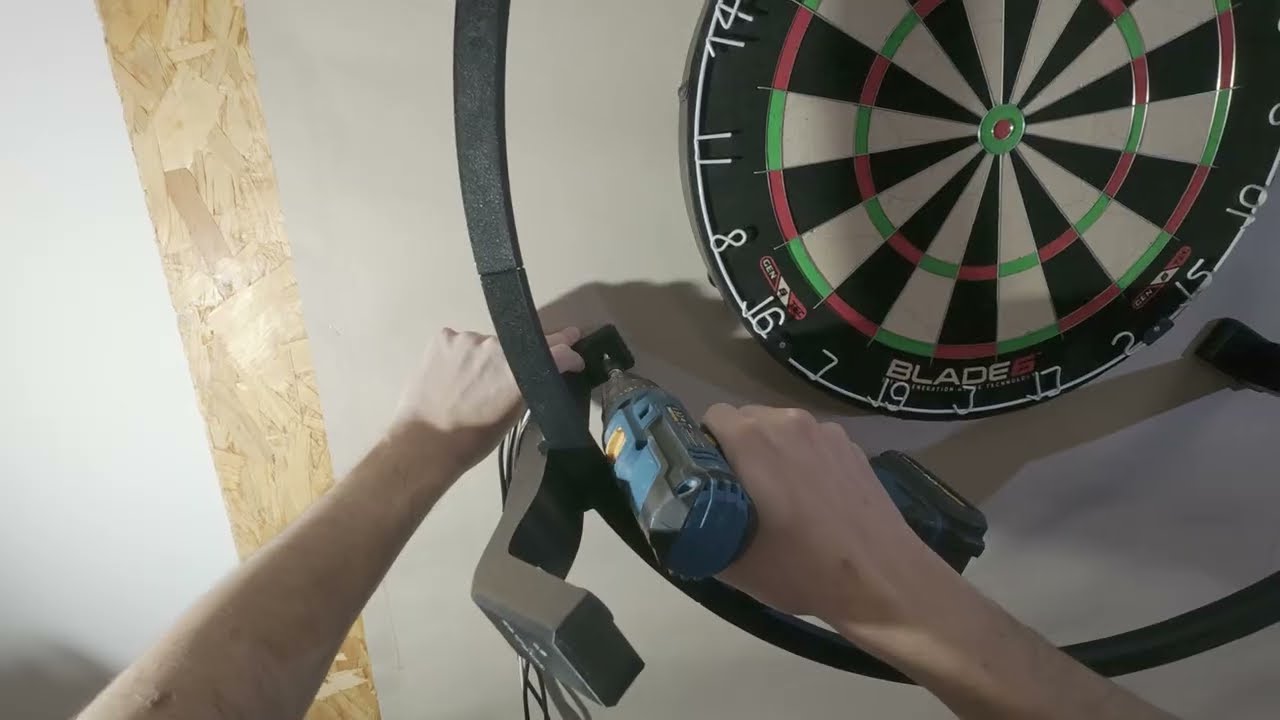 Dartx3D Autodarts ring Montage