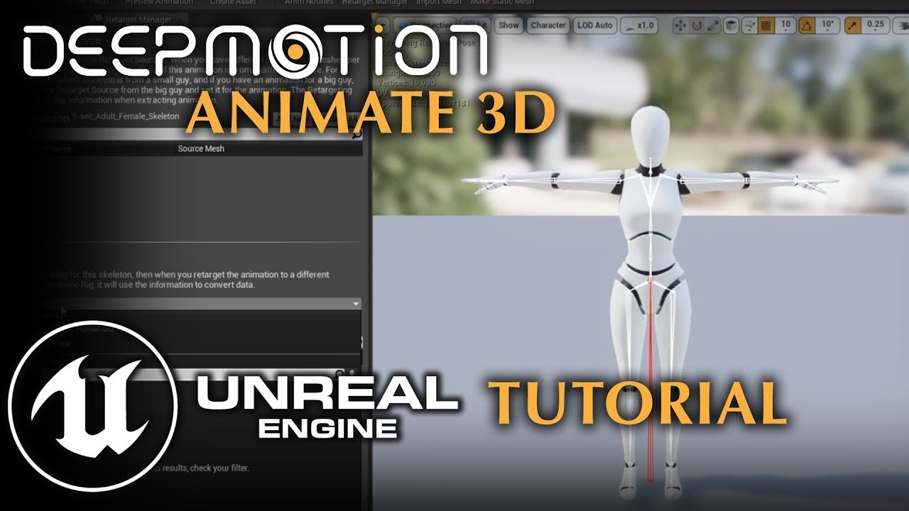 DeepMotion: Unreal Engine 4 Tutorial (NEW UE5 Available!) | AI Motion Capture