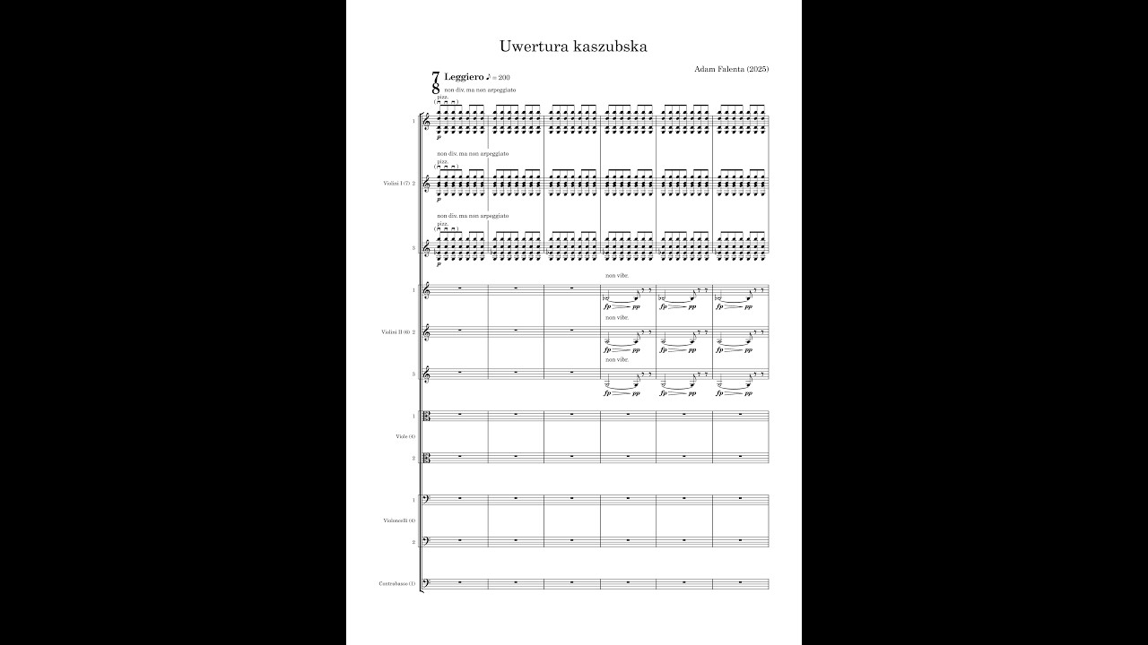 Adam Falenta &ndash; Uwertura kaszubska (Kashubian Overture) (2025)
