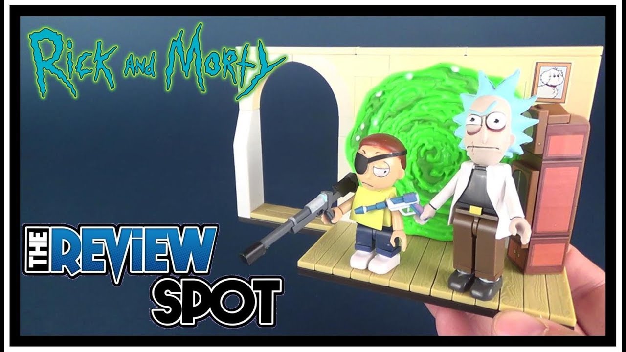 Toy Spot | McFarlane Toys Rick and Morty Evil Rick and Morty Building Set