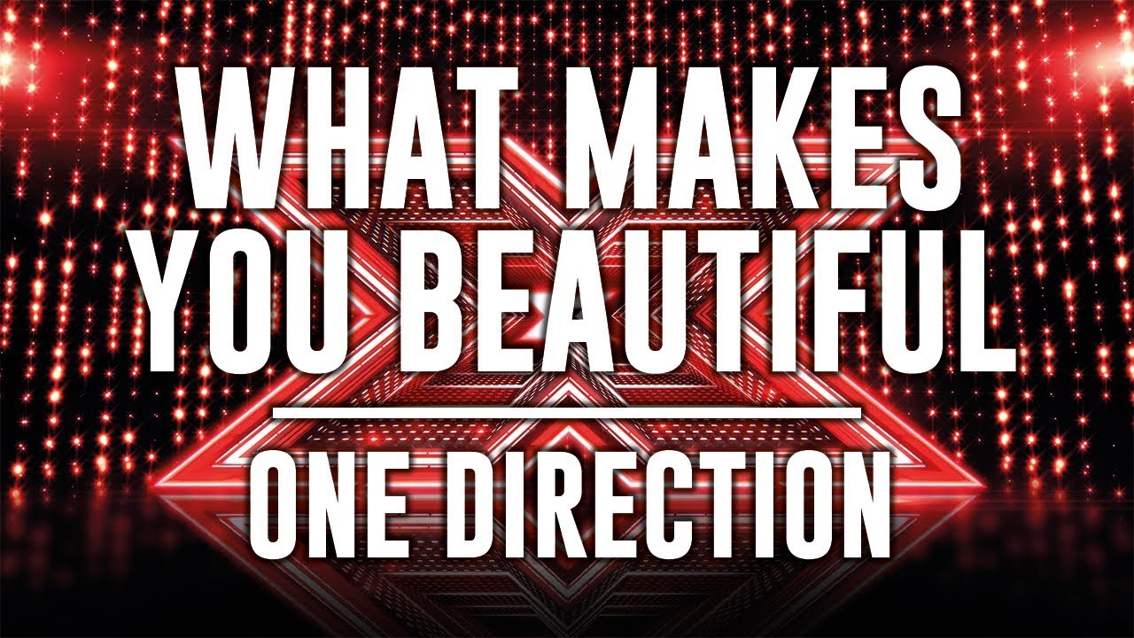 What Makes You Beautiful - One Direction (X Factor Singalong)