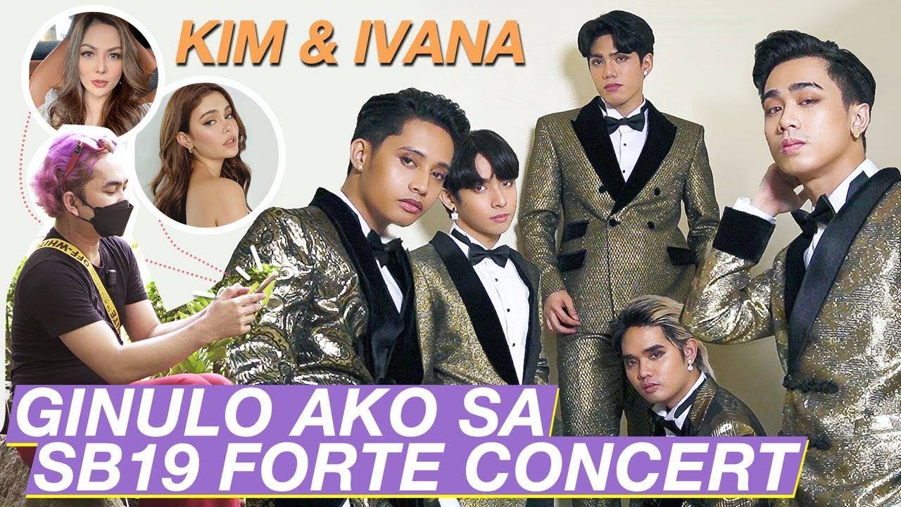 Ivana & Kim Ginulo ako sa SB19 Forte Concert