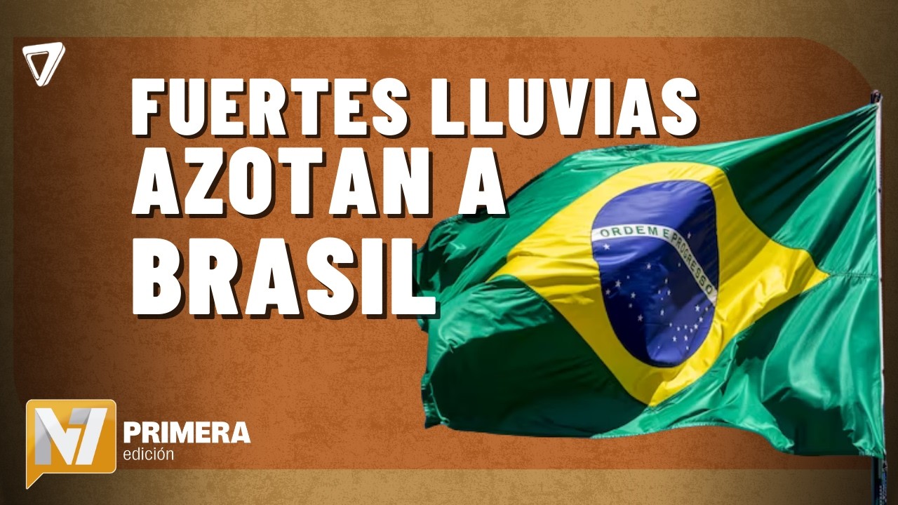 FUERTES lluvias en Brasil dejaron al menos 30 MUERTOS y decenas de HERIDOS