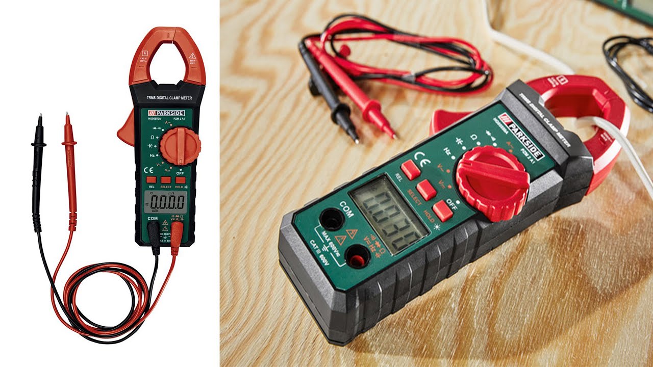 Parkside Digital Clamp Meter PZM 2 A2 TESTING