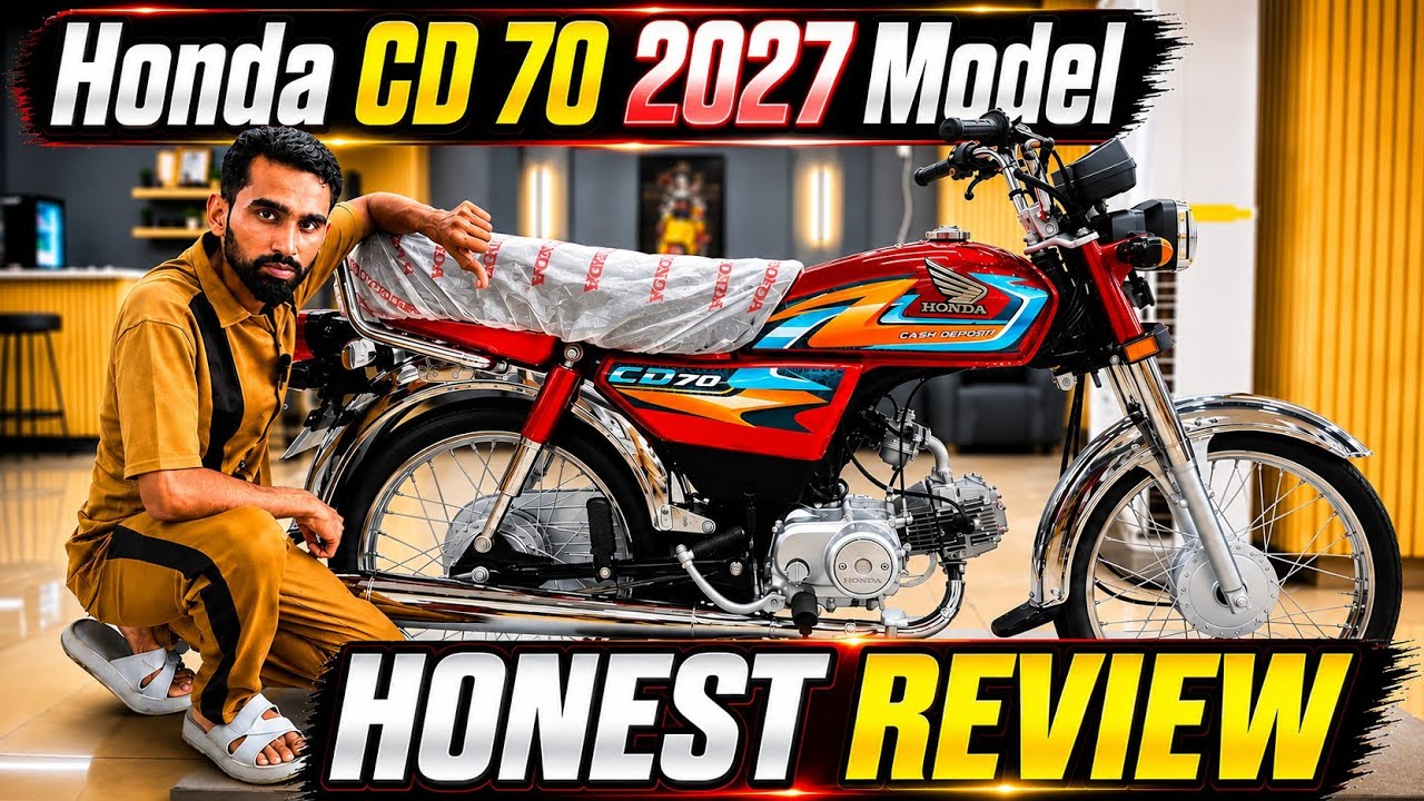 Honda CD 70 2027 Model Honest Review | Price, Features, Fuel Average & Complete Details