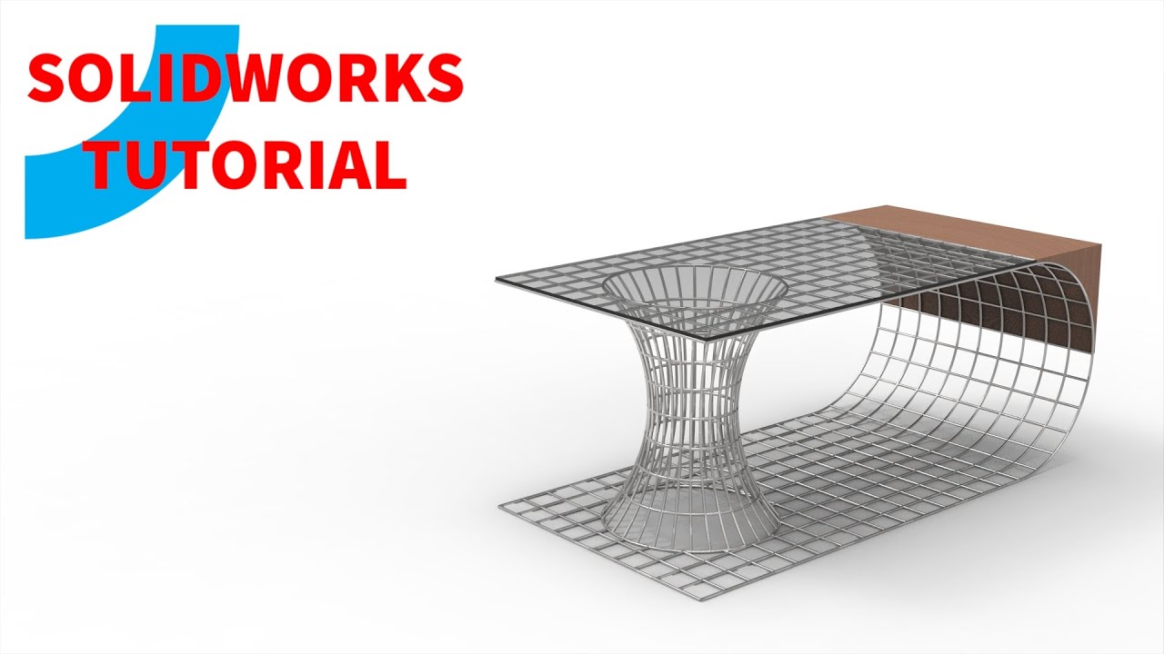「DESIGN 426」 Wormhole Table | Solidworks tutorial