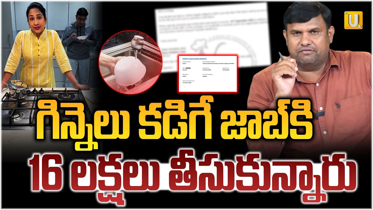 గిన్నెలు కడిగే జాబ్ కి 16 లక్షలు.. | Nandu's Family Scam | Latest Update | #itsutvprimenews