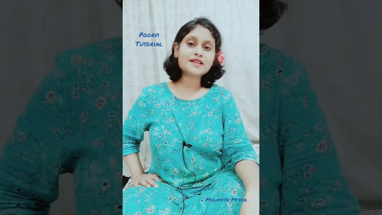 Raag Poorvi| Purvi | Tutorial | Tintal | Notation | Moumita Mitra