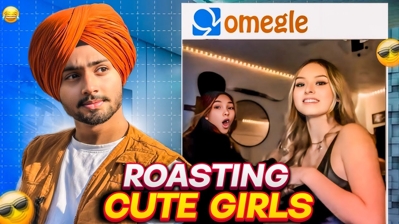ROASTING CUTE GIRLS On OMEGLE | HARSHDEEP SINGH