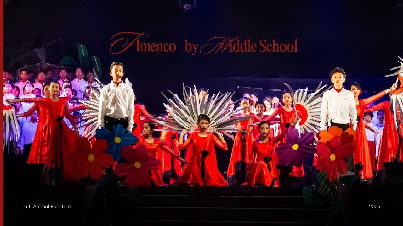 Flamenco by Middle School  | 13th Annual Function 2025 | Maple Tree School
